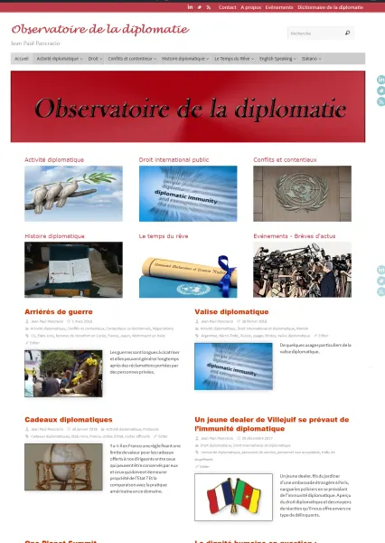 Blog Observatoire de la Diplomatie Blog Observatoire de la Diplomatie